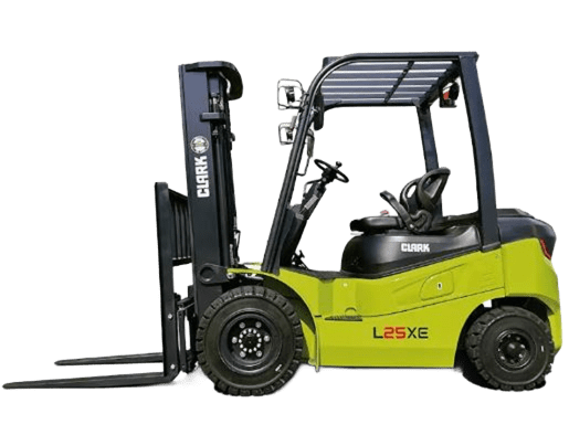 Manejo de carga Montacargas Clark L25XE